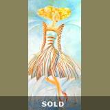 NAUTICAL FANTASY 
18"x36" acr/canv/glass bead mosaic