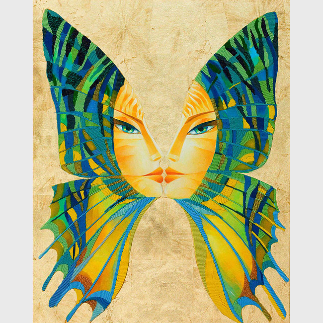 Butterfly Kiss: Sunset Moth